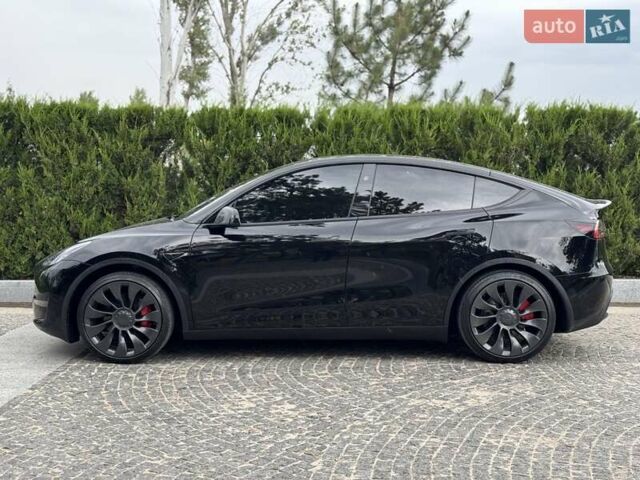 Черный Тесла Model Y, объемом двигателя 0 л и пробегом 10 тыс. км за 34700 $, фото 8 на Automoto.ua
