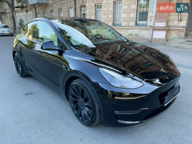 Черный Тесла Model Y, объемом двигателя 0 л и пробегом 36 тыс. км за 32000 $, фото 17 на Automoto.ua