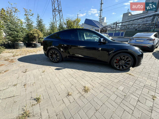 Черный Тесла Model Y, объемом двигателя 0 л и пробегом 32 тыс. км за 38000 $, фото 5 на Automoto.ua