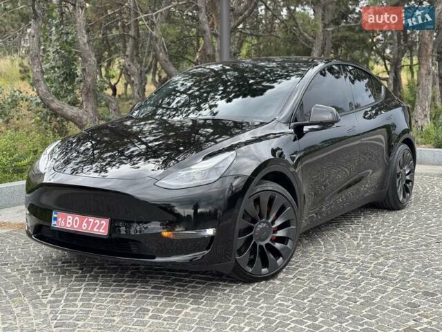 Черный Тесла Model Y, объемом двигателя 0 л и пробегом 10 тыс. км за 34700 $, фото 62 на Automoto.ua