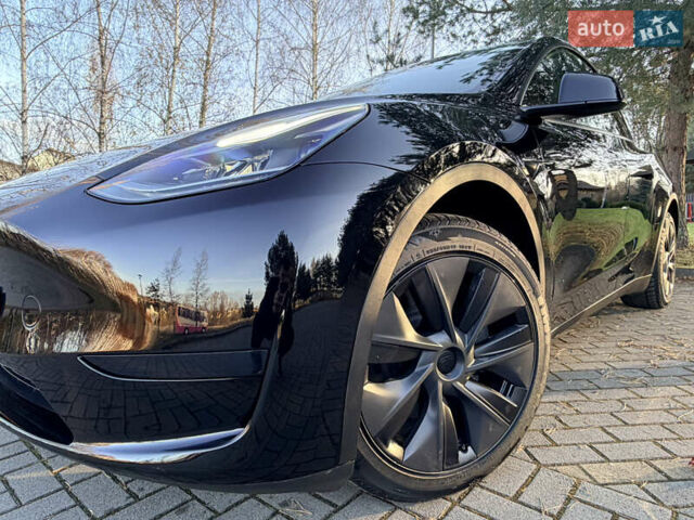 Черный Тесла Model Y, объемом двигателя 0 л и пробегом 4 тыс. км за 29800 $, фото 4 на Automoto.ua