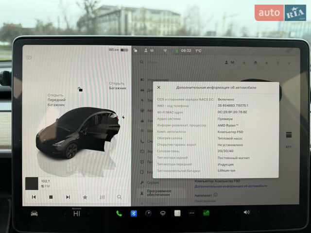 Чорний Тесла Model Y, об'ємом двигуна 0 л та пробігом 18 тис. км за 27998 $, фото 6 на Automoto.ua