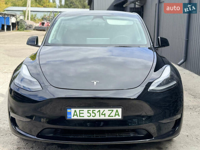 Черный Тесла Model Y, объемом двигателя 0 л и пробегом 2 тыс. км за 38300 $, фото 18 на Automoto.ua