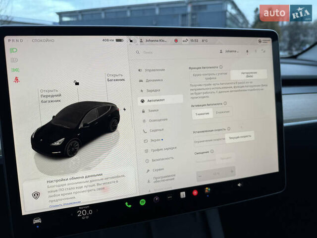 Черный Тесла Model Y, объемом двигателя 0 л и пробегом 19 тыс. км за 36500 $, фото 89 на Automoto.ua