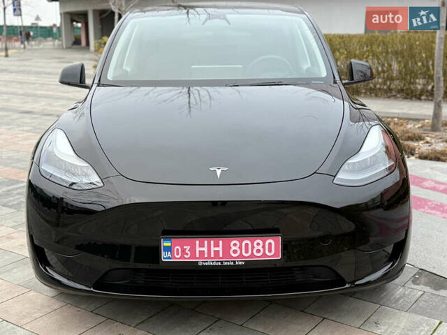Черный Тесла Model Y, объемом двигателя 0 л и пробегом 48 тыс. км за 31500 $, фото 6 на Automoto.ua