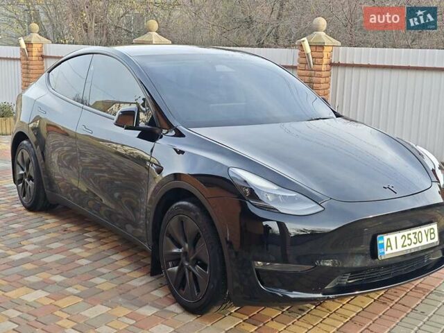 Черный Тесла Model Y, объемом двигателя 0 л и пробегом 13 тыс. км за 32000 $, фото 11 на Automoto.ua