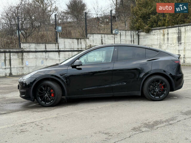 Черный Тесла Model Y, объемом двигателя 0 л и пробегом 19 тыс. км за 36500 $, фото 16 на Automoto.ua