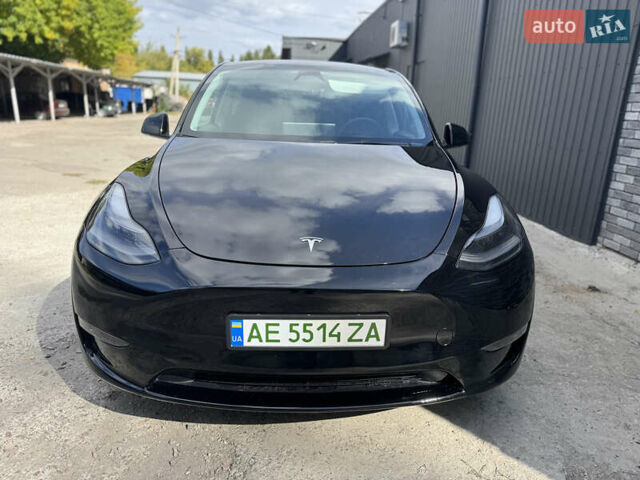 Черный Тесла Model Y, объемом двигателя 0 л и пробегом 2 тыс. км за 38300 $, фото 51 на Automoto.ua