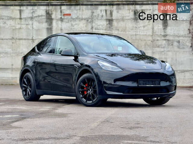 Черный Тесла Model Y, объемом двигателя 0 л и пробегом 19 тыс. км за 36500 $, фото 97 на Automoto.ua
