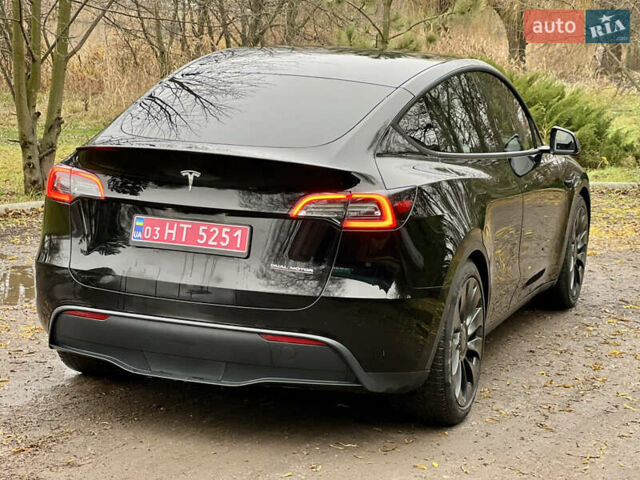 Черный Тесла Model Y, объемом двигателя 0 л и пробегом 71 тыс. км за 24400 $, фото 13 на Automoto.ua