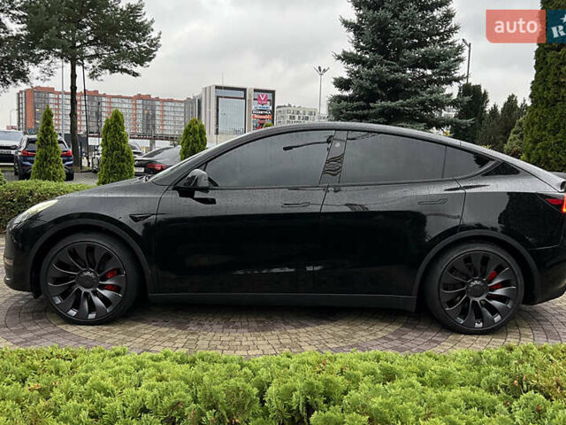 Черный Тесла Model Y, объемом двигателя 0 л и пробегом 10 тыс. км за 34900 $, фото 3 на Automoto.ua