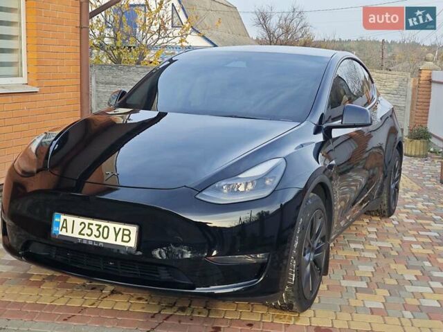 Черный Тесла Model Y, объемом двигателя 0 л и пробегом 13 тыс. км за 32000 $, фото 7 на Automoto.ua
