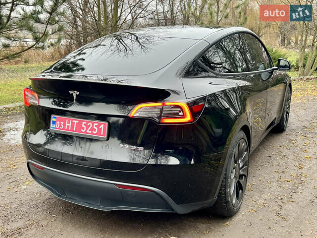 Черный Тесла Model Y, объемом двигателя 0 л и пробегом 71 тыс. км за 24400 $, фото 15 на Automoto.ua