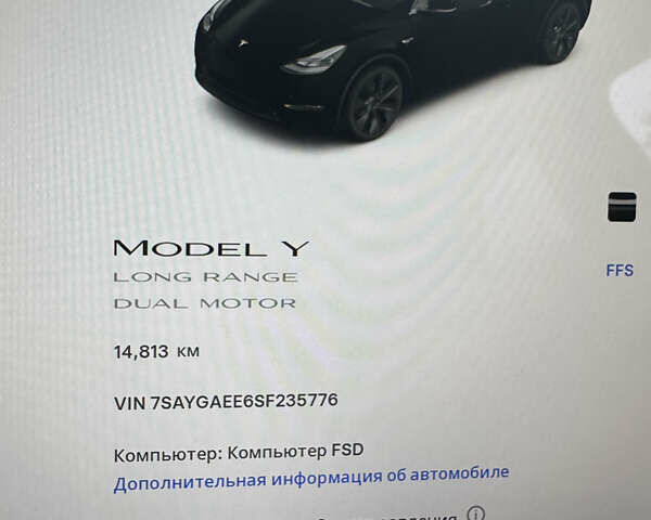 Чорний Тесла Model Y, об'ємом двигуна 0 л та пробігом 15 тис. км за 33000 $, фото 18 на Automoto.ua