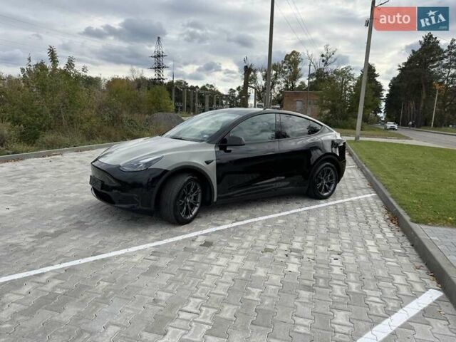 Черный Тесла Model Y, объемом двигателя 0 л и пробегом 14 тыс. км за 27500 $, фото 54 на Automoto.ua