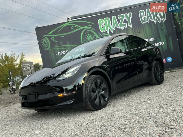 Черный Тесла Model Y, объемом двигателя 0 л и пробегом 1 тыс. км за 36000 $, фото 2 на Automoto.ua