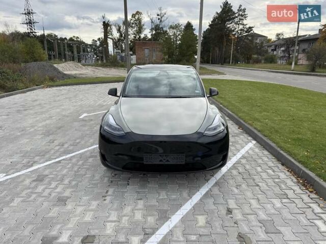 Черный Тесла Model Y, объемом двигателя 0 л и пробегом 14 тыс. км за 27500 $, фото 38 на Automoto.ua