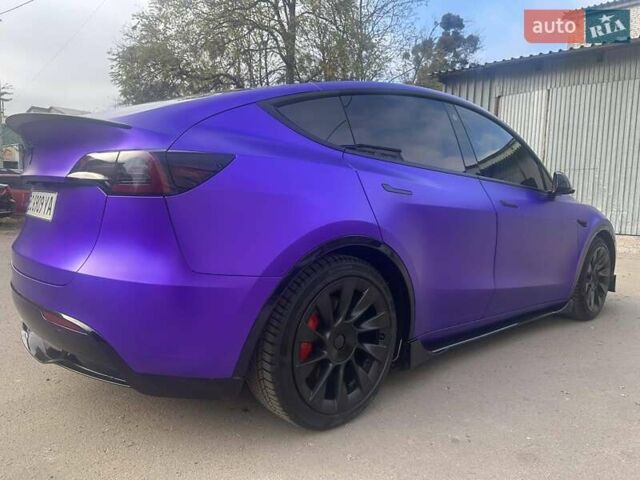 Фиолетовый Тесла Model Y, объемом двигателя 0 л и пробегом 29 тыс. км за 33000 $, фото 5 на Automoto.ua