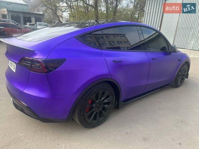 Фиолетовый Тесла Model Y, объемом двигателя 0 л и пробегом 29 тыс. км за 33000 $, фото 3 на Automoto.ua