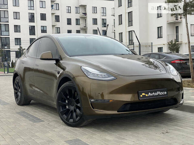 Коричневий Тесла Model Y, об'ємом двигуна 0 л та пробігом 66 тис. км за 30600 $, фото 19 на Automoto.ua