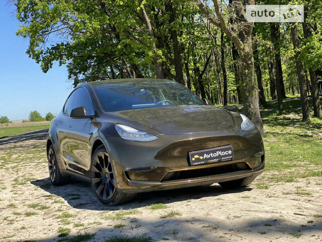 Коричневый Тесла Model Y, объемом двигателя 0 л и пробегом 66 тыс. км за 29999 $, фото 3 на Automoto.ua