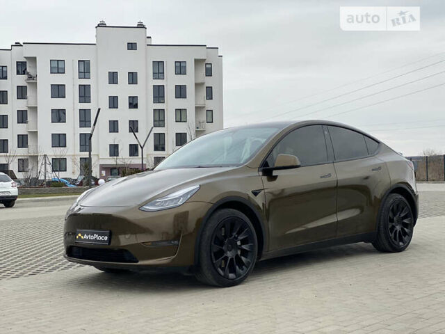 Коричневий Тесла Model Y, об'ємом двигуна 0 л та пробігом 66 тис. км за 30600 $, фото 30 на Automoto.ua