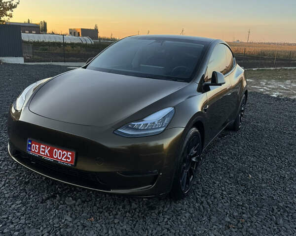 Коричневый Тесла Model Y, объемом двигателя 0 л и пробегом 84 тыс. км за 24990 $, фото 9 на Automoto.ua