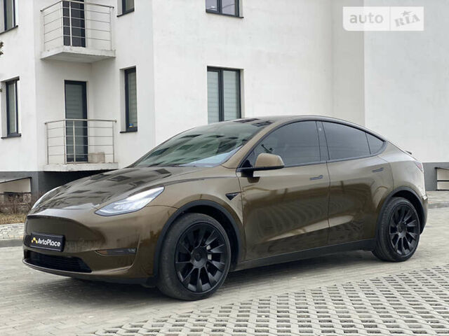 Коричневий Тесла Model Y, об'ємом двигуна 0 л та пробігом 66 тис. км за 30600 $, фото 4 на Automoto.ua