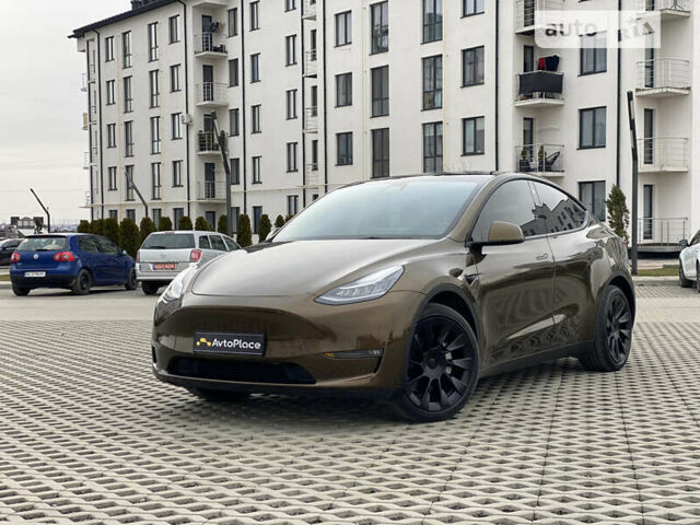 Коричневий Тесла Model Y, об'ємом двигуна 0 л та пробігом 66 тис. км за 30600 $, фото 2 на Automoto.ua