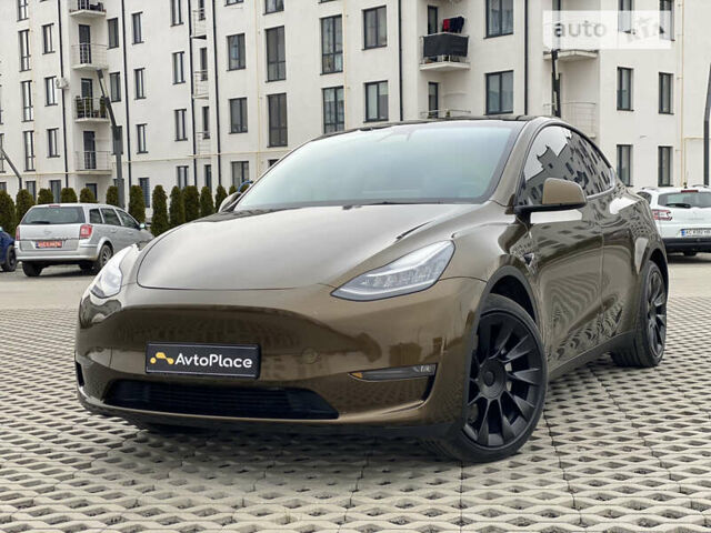 Коричневый Тесла Model Y, объемом двигателя 0 л и пробегом 66 тыс. км за 29999 $, фото 20 на Automoto.ua