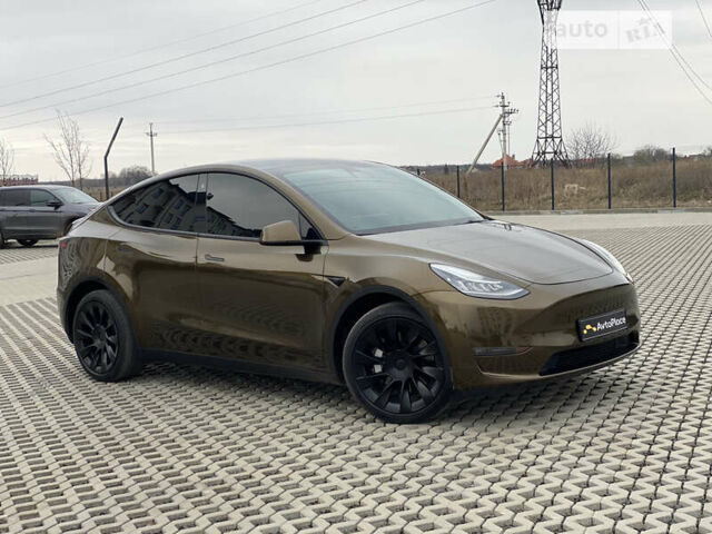 Коричневий Тесла Model Y, об'ємом двигуна 0 л та пробігом 66 тис. км за 30600 $, фото 22 на Automoto.ua