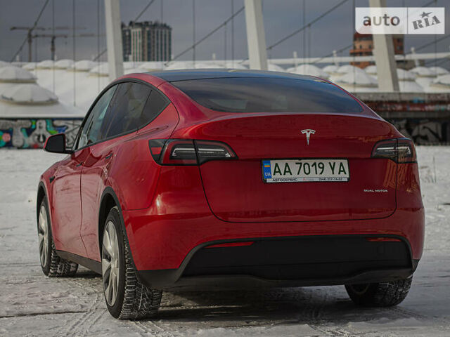 Красный Тесла Model Y, объемом двигателя 0 л и пробегом 14 тыс. км за 59999 $, фото 31 на Automoto.ua