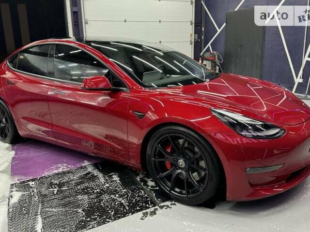 Червоний Тесла Model Y, об'ємом двигуна 0 л та пробігом 14 тис. км за 34000 $, фото 7 на Automoto.ua