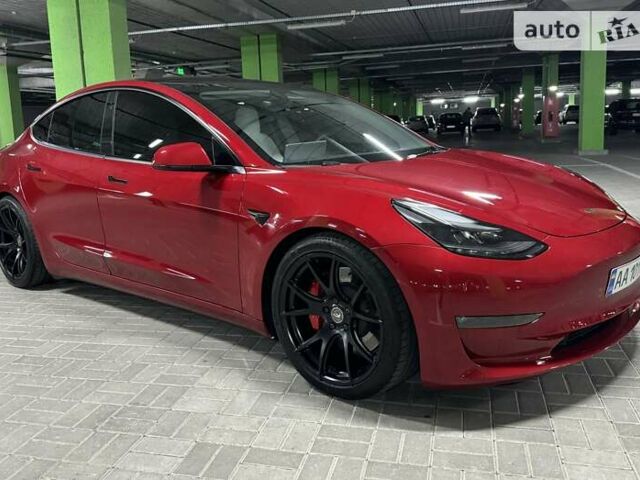 Червоний Тесла Model Y, об'ємом двигуна 0 л та пробігом 14 тис. км за 34000 $, фото 4 на Automoto.ua