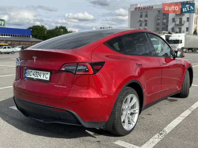 Червоний Тесла Model Y, об'ємом двигуна 0 л та пробігом 60 тис. км за 28500 $, фото 3 на Automoto.ua
