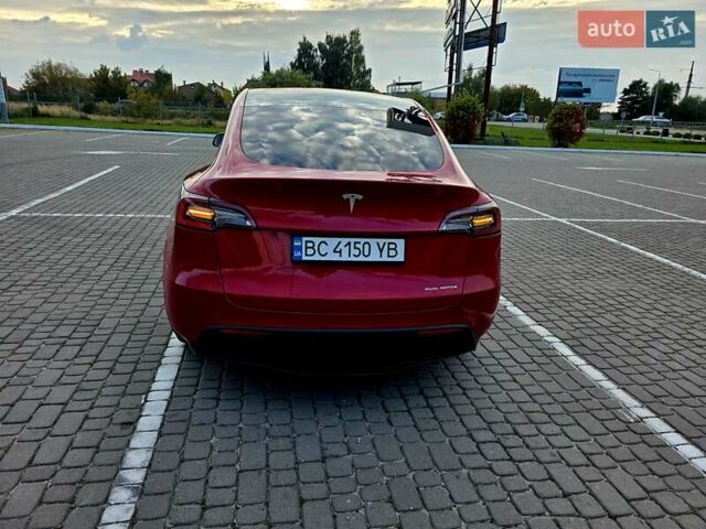Красный Тесла Model Y, объемом двигателя 0 л и пробегом 130 тыс. км за 22900 $, фото 11 на Automoto.ua