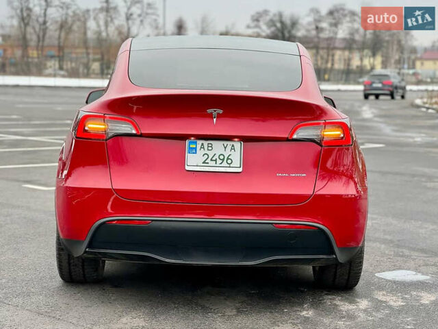 Червоний Тесла Model Y, об'ємом двигуна 0 л та пробігом 100 тис. км за 25900 $, фото 4 на Automoto.ua