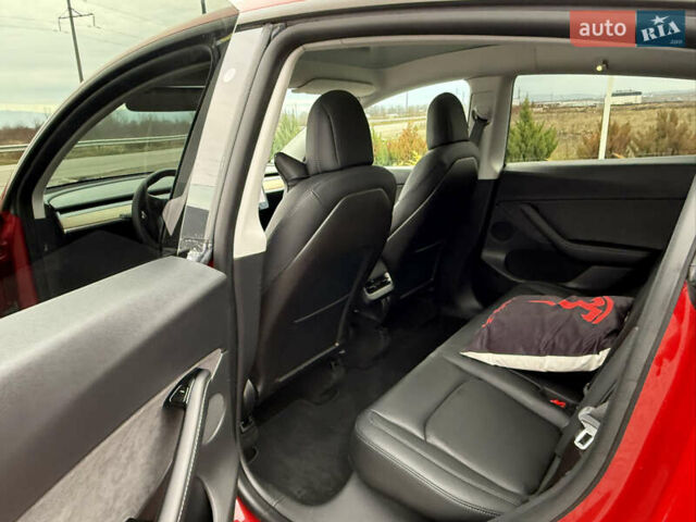 Красный Тесла Model Y, объемом двигателя 0 л и пробегом 80 тыс. км за 21500 $, фото 11 на Automoto.ua
