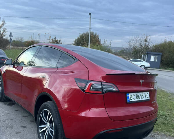 Красный Тесла Model Y, объемом двигателя 0 л и пробегом 98 тыс. км за 24000 $, фото 3 на Automoto.ua