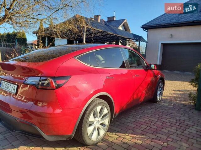 Красный Тесла Model Y, объемом двигателя 0 л и пробегом 52 тыс. км за 24600 $, фото 9 на Automoto.ua