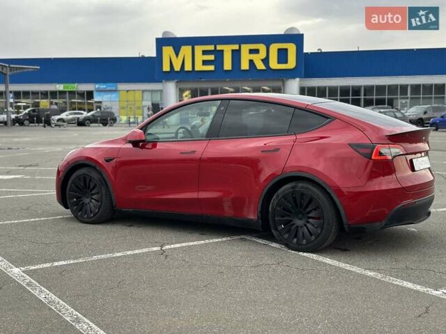 Красный Тесла Model Y, объемом двигателя 0 л и пробегом 50 тыс. км за 38500 $, фото 12 на Automoto.ua