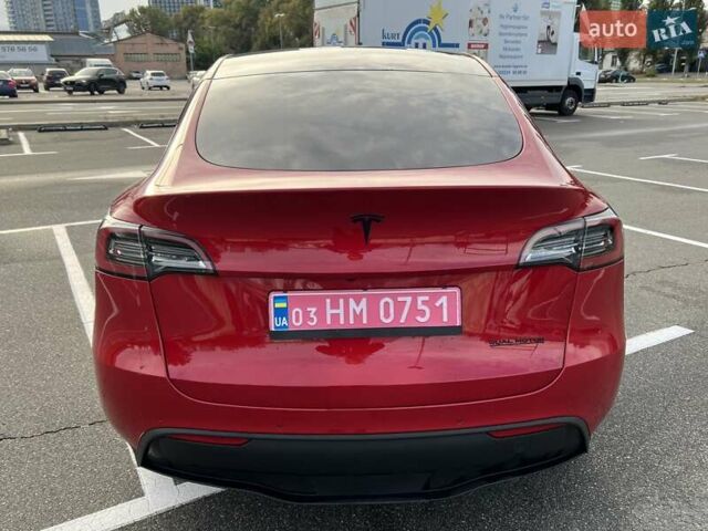 Червоний Тесла Model Y, об'ємом двигуна 0 л та пробігом 78 тис. км за 22500 $, фото 3 на Automoto.ua