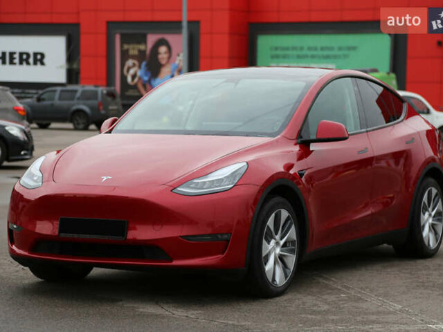 Красный Тесла Model Y, объемом двигателя 0 л и пробегом 52 тыс. км за 22700 $, фото 3 на Automoto.ua