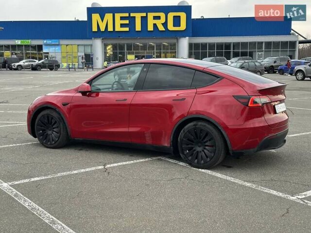Красный Тесла Model Y, объемом двигателя 0 л и пробегом 50 тыс. км за 38500 $, фото 14 на Automoto.ua