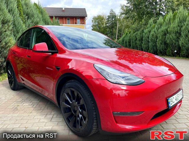 Красный Тесла Model Y, объемом двигателя 0 л и пробегом 70 тыс. км за 33000 $, фото 10 на Automoto.ua