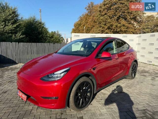 Красный Тесла Model Y, объемом двигателя 0 л и пробегом 139 тыс. км за 20300 $, фото 2 на Automoto.ua