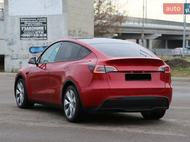 Красный Тесла Model Y, объемом двигателя 0 л и пробегом 52 тыс. км за 22700 $, фото 4 на Automoto.ua