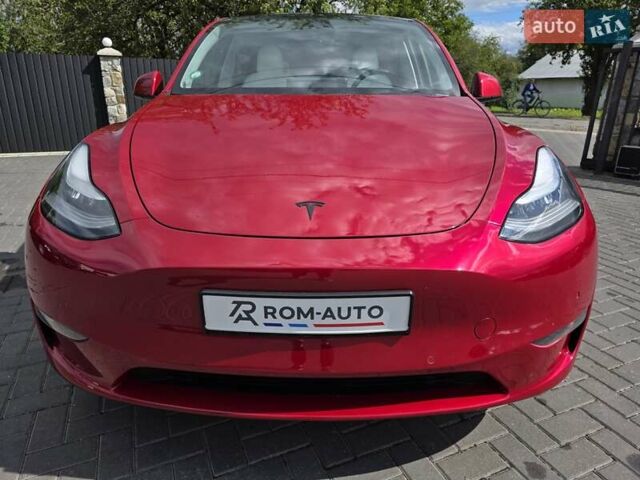 Красный Тесла Model Y, объемом двигателя 0 л и пробегом 72 тыс. км за 22999 $, фото 19 на Automoto.ua