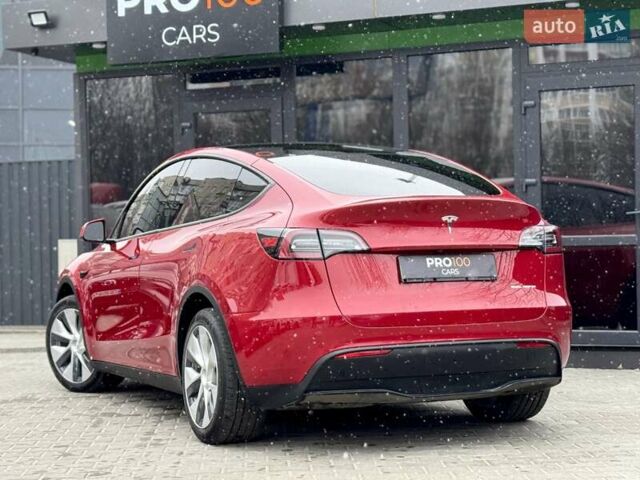 Красный Тесла Model Y, объемом двигателя 0 л и пробегом 69 тыс. км за 22900 $, фото 7 на Automoto.ua