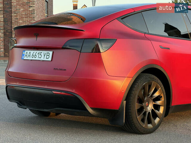 Червоний Тесла Model Y, об'ємом двигуна 0 л та пробігом 54 тис. км за 27500 $, фото 11 на Automoto.ua